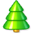 Christmas Tree Shadow Icon